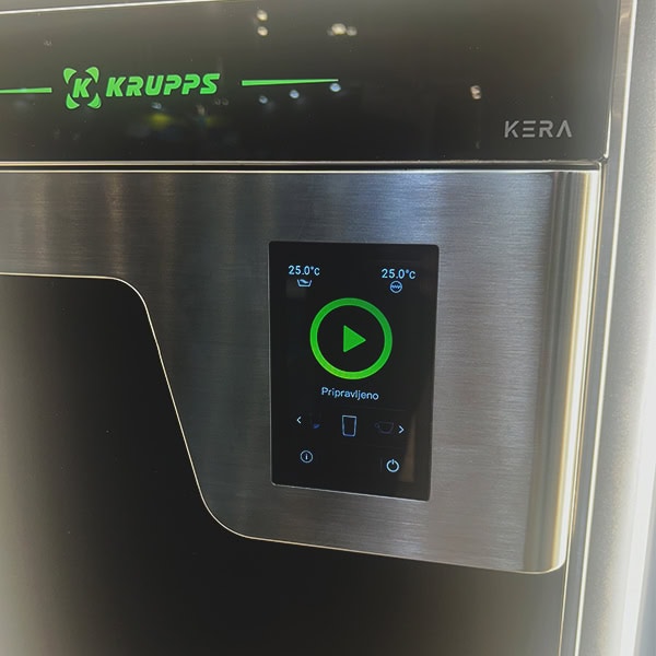 LCD ekran gostinski pomivalni stroj KRUPPS KERA